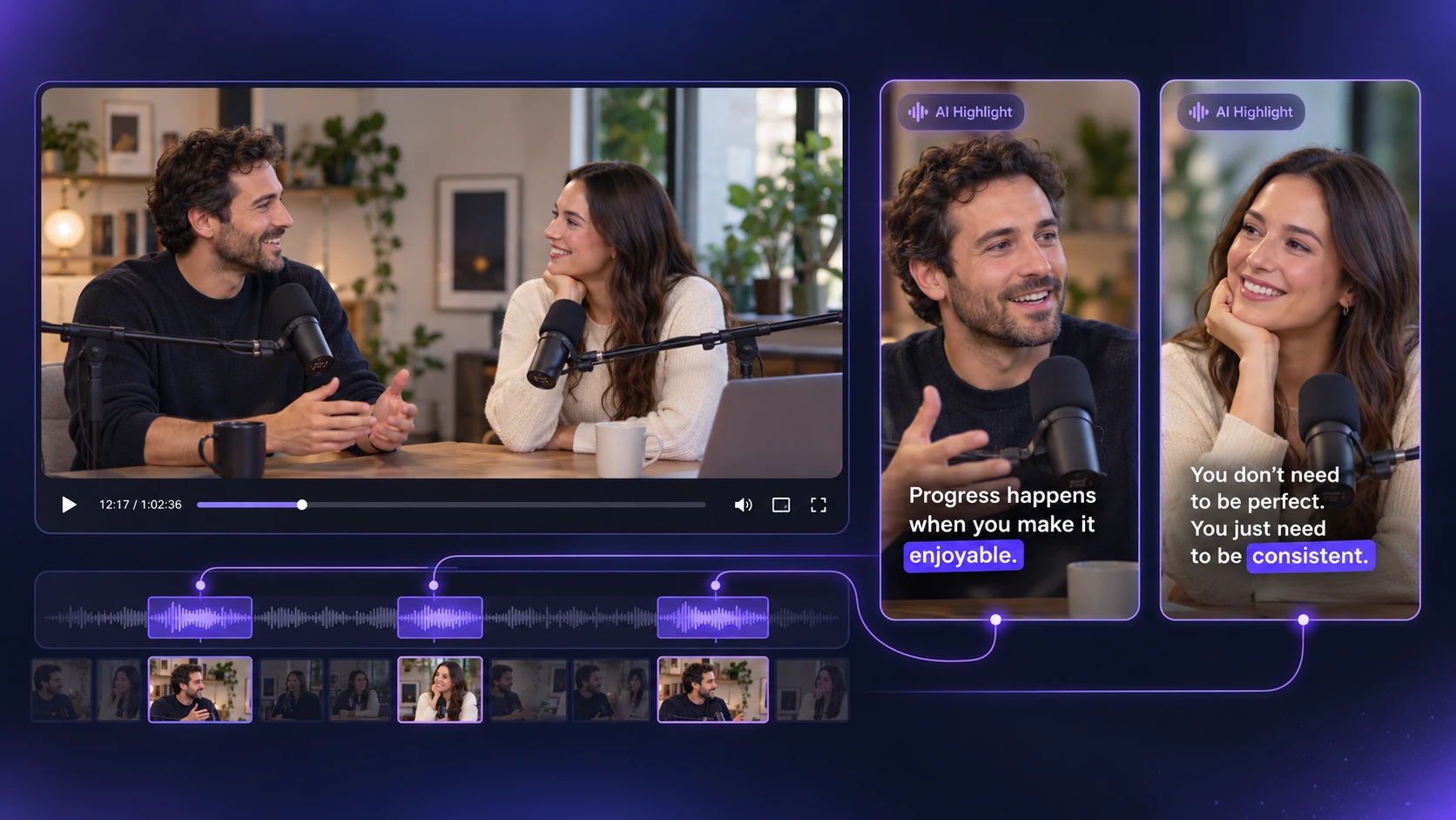 01 / Podcasts und Interviews
