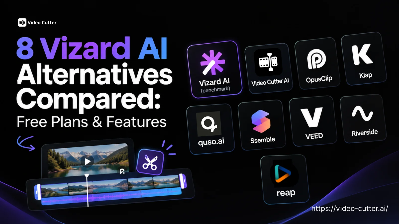 8 Vizard AI Alternatives Compared: Free Plans & Features