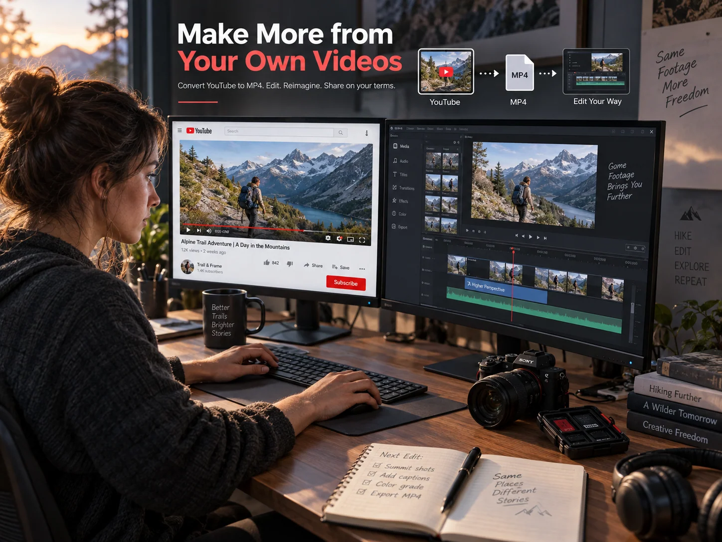 Eigene Videos bearbeiten