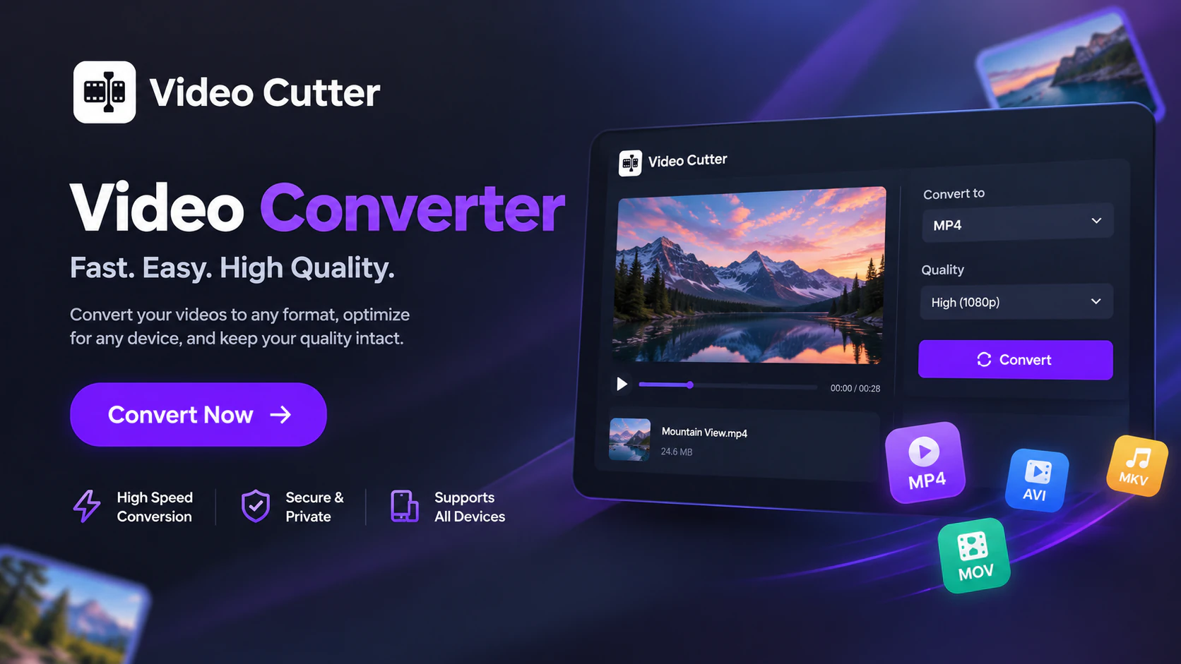 Video Converter: Free Video to Any Format Online with AI