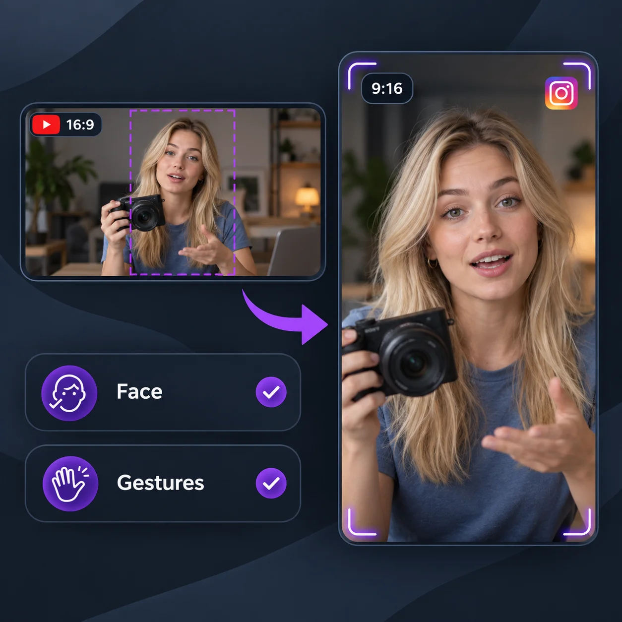 Adaptez vos vidéos YouTube aux Reels